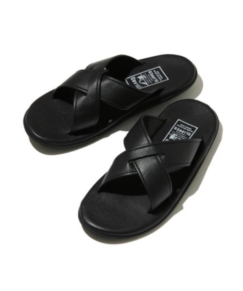 ISLAND SLIPPER（アイランドスリッパ）の「【ISLAND SLIPPER】アイランドスリッパ クロスサンダル PT223/PB223（サンダル・メンズ・ブラック系その他3/ネイビー系2/ブラック系その他2/ネイビー/キャメル・6/8/9/10/7/5）」の9枚目の写真