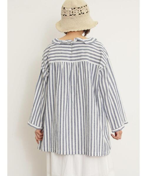 Samansa Mos2（サマンサ モスモス）の「【Cross×Linen】フリル