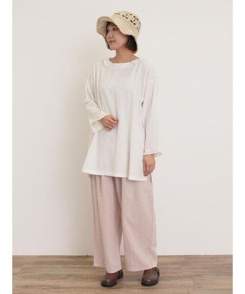 Samansa Mos2（サマンサ モスモス）の「【Cross×Linen】フリル