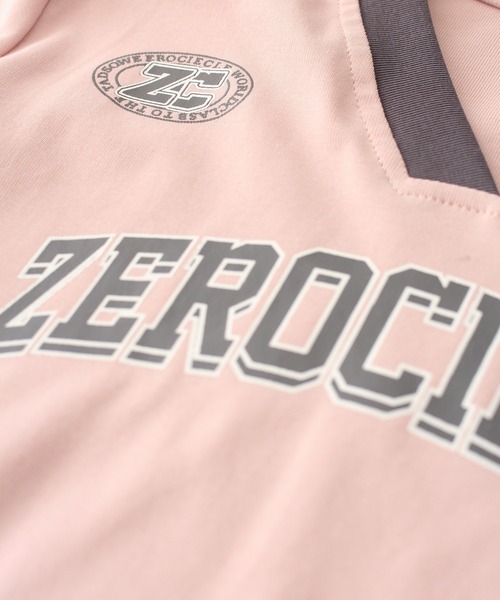 SpRay（スプレイ）の「スポーツロゴライン　Ｖネックトップス（Tシャツ/カットソー・レディース・ホワイト/ピンク/ボルドー/ネイビー・FREE）」の13枚目の写真