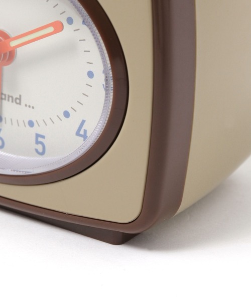 niko and...（ニコアンド）の「オリジナルレトロアラームクロック（置時計・レディース・ブルー/ブラウン・0）」の7枚目の写真
