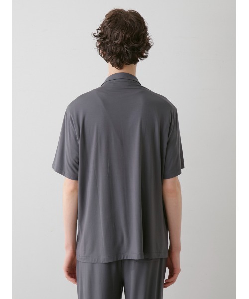 セール】【HOMME】【接触冷感】COOLレーヨンシャツ（ルーム