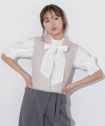JILL by JILL STUART | ◇ショート丈テーラードジレ(ベスト)