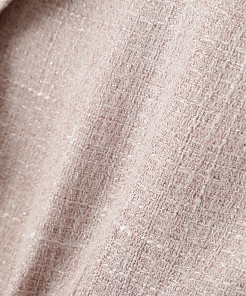 JILL by JILL STUART(ジルバイジルスチュアート)の「◇ショート丈テーラードジレ(ベスト・レディース・ピンク/ホワイト・FREE)」の10枚目の写真