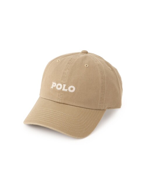 Jayro(ジャイロ)の「POLOBCSロゴタイプCAP(キャップ・レディース・ベージュ/ネイビー/ブラック・FREE)」の1枚目の写真