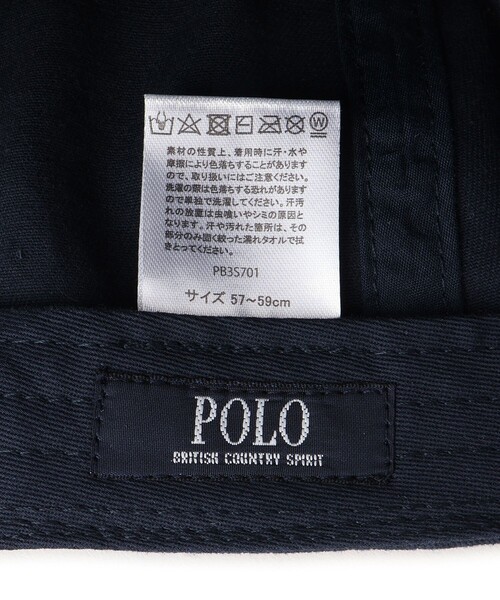 Jayro(ジャイロ)の「POLOBCSロゴタイプCAP(キャップ・レディース・ベージュ/ネイビー/ブラック・FREE)」の10枚目の写真