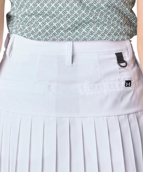 UNDER ARMOUR(アンダーアーマー)の「UAドライブ プリーティド スカート(ゴルフ/レディース)(スカート・レディース・ホワイト・XL/S/M/L)」の5枚目の写真