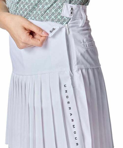 UNDER ARMOUR(アンダーアーマー)の「UAドライブ プリーティド スカート(ゴルフ/レディース)(スカート・レディース・ホワイト・XL/S/M/L)」の6枚目の写真