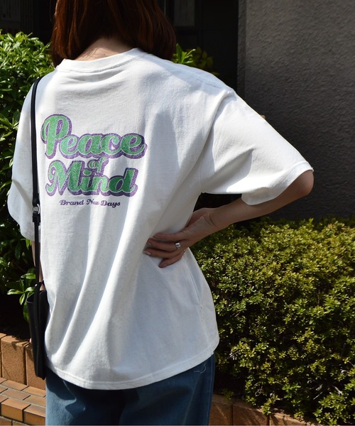 spiritoso(スピリトーゾ)の「【spiritoso】Peace Mind Tシャツ(Tシャツ/カットソー・メンズ・スミクロ/レモンイエロー/ホワイト/サックスブルー・FREE)」の17枚目の写真
