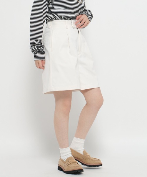 セール】高山直子さんコラボ/ワイドチノショートパンツ/EiiS/289619