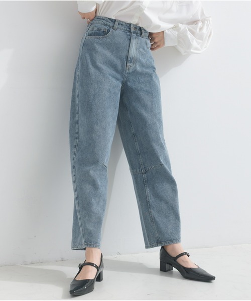 OandI（オーアンドアイ）の「カーヴィーデニムパンツ（デニムパンツ・レディース・ブルー・M）」の22枚目の写真