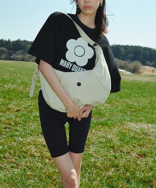 MARYQUANT×PUBLUX/マリークワント相良刺繍Tシャツ限定展開