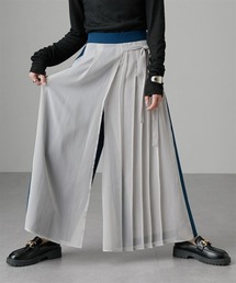 Soiunique | 異素材ドッキングラップパンツ　［Soiunique］(その他パンツ)