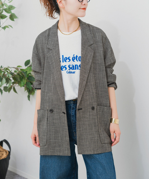 Spick & Span(スピックアンドスパン)の「《WEB限定 / 追加》ラミルーズジャケット(テーラードジャケット・レディース・マルチ・38/36)」の3枚目の写真