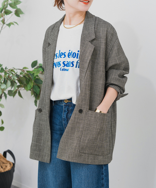 Spick & Span(スピックアンドスパン)の「《WEB限定 / 追加》ラミルーズジャケット(テーラードジャケット・レディース・マルチ・38/36)」の4枚目の写真