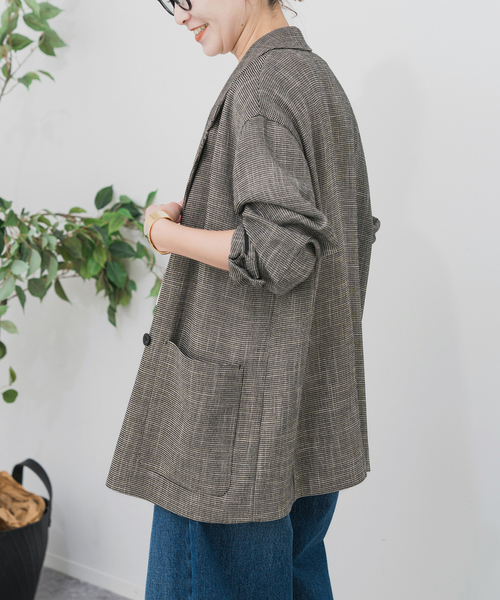 Spick & Span(スピックアンドスパン)の「《WEB限定 / 追加》ラミルーズジャケット(テーラードジャケット・レディース・マルチ・38/36)」の5枚目の写真