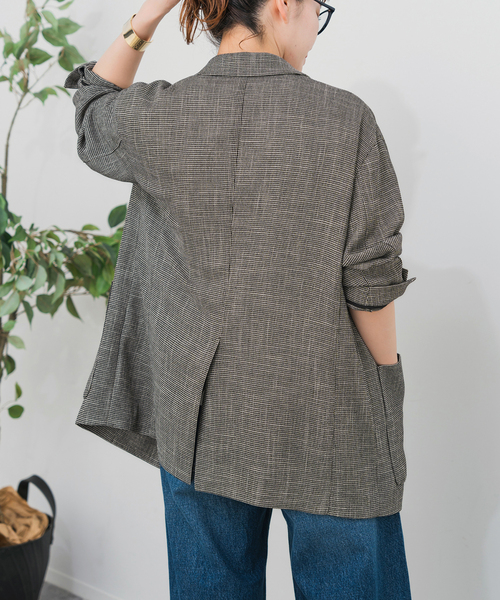 Spick & Span(スピックアンドスパン)の「《WEB限定 / 追加》ラミルーズジャケット(テーラードジャケット・レディース・マルチ・38/36)」の6枚目の写真