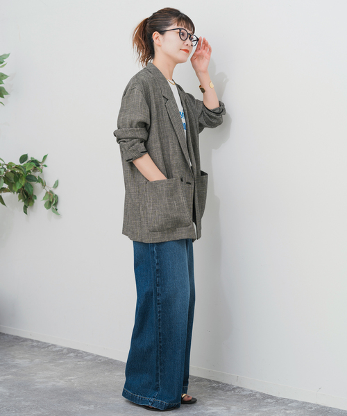Spick & Span(スピックアンドスパン)の「《WEB限定 / 追加》ラミルーズジャケット(テーラードジャケット・レディース・マルチ・38/36)」の9枚目の写真
