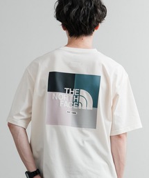 新色追加 日本未展開モデル THE NORTH FACE ザ・ノースフェイス WHITE LABEL ホワイトレーベル COLOR PEAK EX S/S R/TEE バックプリントロゴ半袖Tシャツ