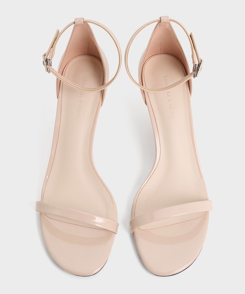 CHARLES & KEITH(チャールズ & キース)の「スティレットヒール アンクルストラップサンダル(サンダル・レディース・アイボリー/ブラック系その他2・24.5cm/23.5cm/23cm/22.5cm/22cm/26.5cm/25.5cm/25cm)」の22枚目の写真