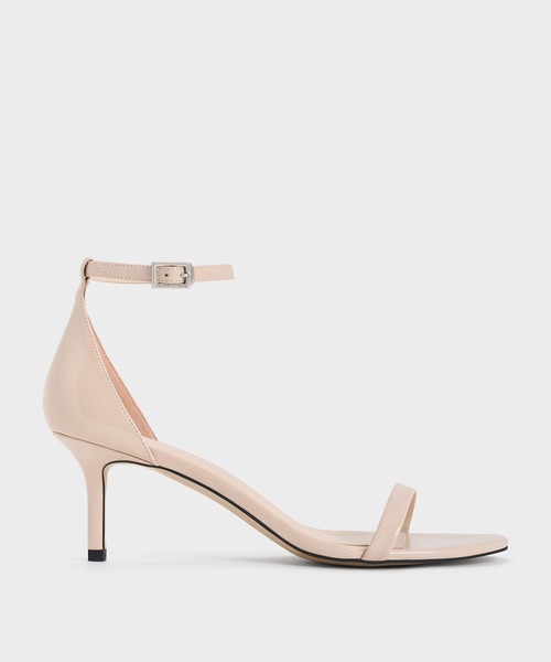 CHARLES & KEITH(チャールズ & キース)の「スティレットヒール アンクルストラップサンダル(サンダル・レディース・アイボリー/ブラック系その他2・24.5cm/23.5cm/23cm/22.5cm/22cm/26.5cm/25.5cm/25cm)」の18枚目の写真