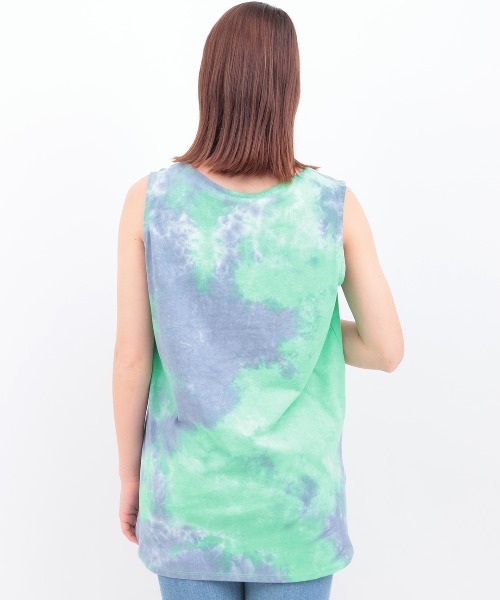 チチカカ（チチカカ）の「タイダイ裾ラウンドタンクトップ（タンクトップ・レディース・オレンジ/グリーン・FREE）」の13枚目の写真