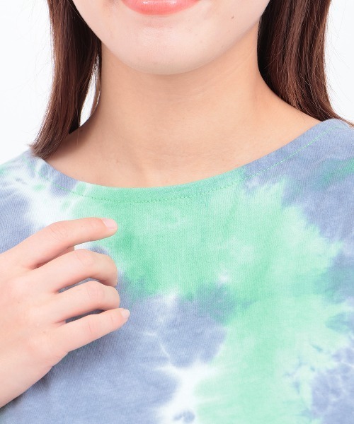 チチカカ（チチカカ）の「タイダイ裾ラウンドタンクトップ（タンクトップ・レディース・オレンジ/グリーン・FREE）」の14枚目の写真