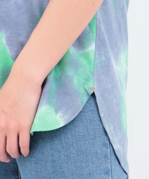 チチカカ（チチカカ）の「タイダイ裾ラウンドタンクトップ（タンクトップ・レディース・オレンジ/グリーン・FREE）」の16枚目の写真