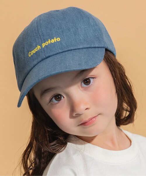 BREEZE（ブリーズ）の「【UVカット】ロゴキャップ（キャップ・キッズ・グリーン/レッド/ベージュ/インディゴブルー/ブラック・50/54/58）」の4枚目の写真