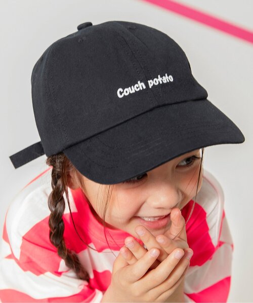 BREEZE（ブリーズ）の「【UVカット】ロゴキャップ（キャップ・キッズ・グリーン/レッド/ベージュ/インディゴブルー/ブラック・50/54/58）」の2枚目の写真