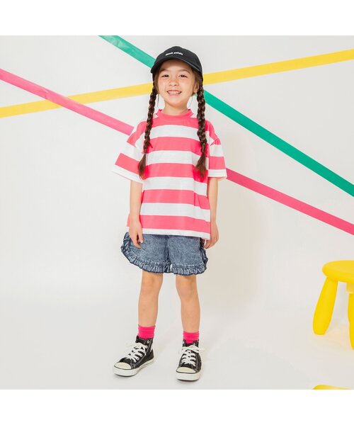 BREEZE（ブリーズ）の「【UVカット】ロゴキャップ（キャップ・キッズ・グリーン/レッド/ベージュ/インディゴブルー/ブラック・50/54/58）」の7枚目の写真