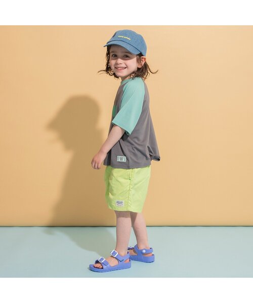 BREEZE（ブリーズ）の「【UVカット】ロゴキャップ（キャップ・キッズ・グリーン/レッド/ベージュ/インディゴブルー/ブラック・50/54/58）」の11枚目の写真