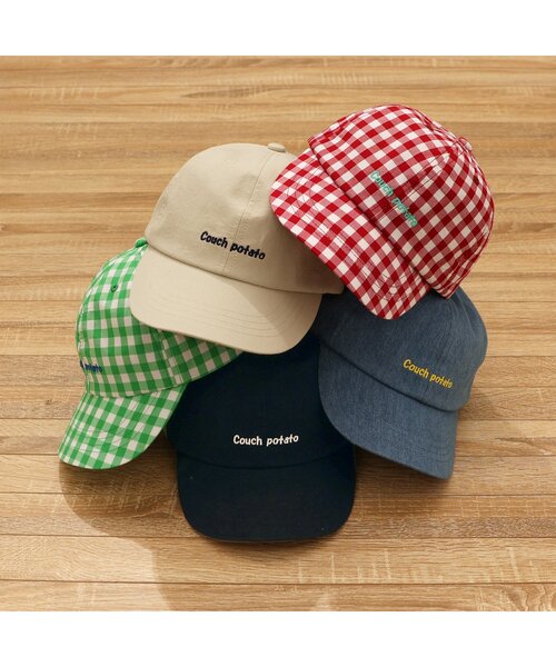 BREEZE（ブリーズ）の「【UVカット】ロゴキャップ（キャップ・キッズ・グリーン/レッド/ベージュ/インディゴブルー/ブラック・50/54/58）」の20枚目の写真