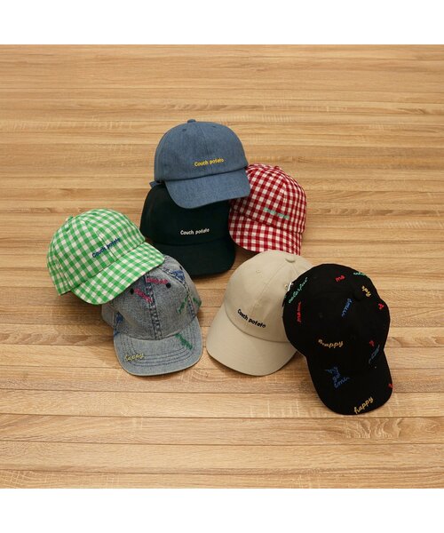 BREEZE（ブリーズ）の「【UVカット】ロゴキャップ（キャップ・キッズ・グリーン/レッド/ベージュ/インディゴブルー/ブラック・50/54/58）」の22枚目の写真