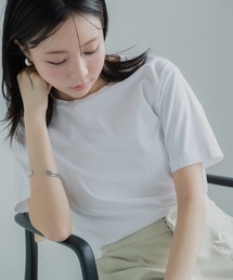 小さいサイズ 毛玉になりにくいONにもOFFにも使えるキレイ見えTシャツ 低身長さん・小柄女性