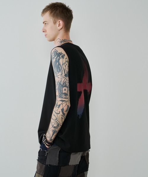 AIVER(アイバー)の「AIVER AグラデーションN/S TEE(Tシャツ/カットソー・メンズ・ホワイト/ブラック/チャコールグレー/アッシュグレー・SMALL/MEDIUM/LARGE)」の14枚目の写真