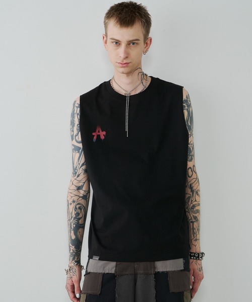 AIVER(アイバー)の「AIVER AグラデーションN/S TEE(Tシャツ/カットソー・メンズ・ホワイト/ブラック/チャコールグレー/アッシュグレー・SMALL/MEDIUM/LARGE)」の11枚目の写真
