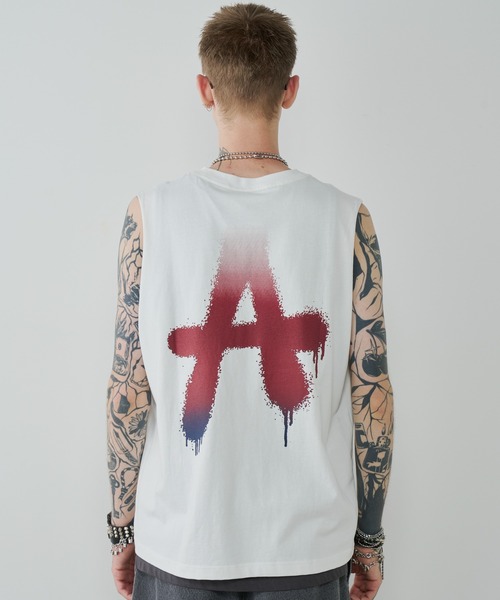 AIVER(アイバー)の「AIVER AグラデーションN/S TEE(Tシャツ/カットソー・メンズ・ホワイト/ブラック/チャコールグレー/アッシュグレー・SMALL/MEDIUM/LARGE)」の7枚目の写真