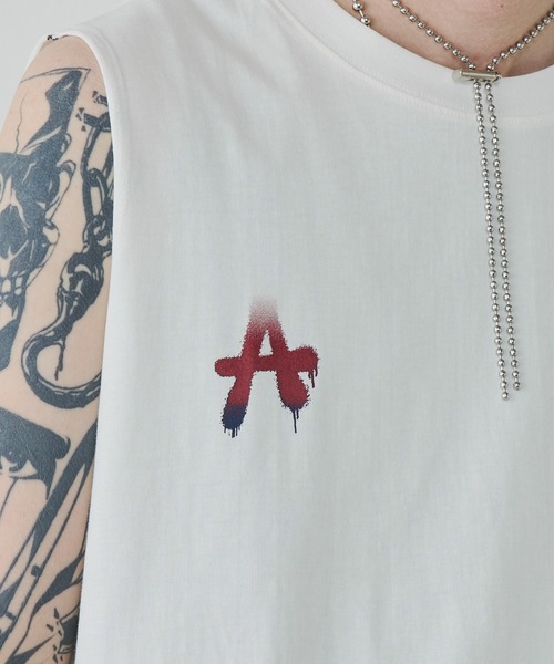 AIVER(アイバー)の「AIVER AグラデーションN/S TEE(Tシャツ/カットソー・メンズ・ホワイト/ブラック/チャコールグレー/アッシュグレー・SMALL/MEDIUM/LARGE)」の6枚目の写真