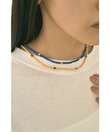 marjour | SYNTHETIC STONE COLOR NECKLACE(ネックレス)
