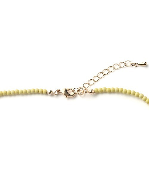 marjour(マージュール)の「SYNTHETIC STONE COLOR NECKLACE(ネックレス・レディース・イエロー/ブルー・FREE)」の12枚目の写真