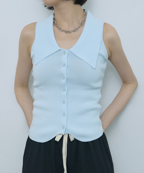 ATON ノースリーブ ATON TANK ノースリーブプルオーバー（Tシャツ/カットソー