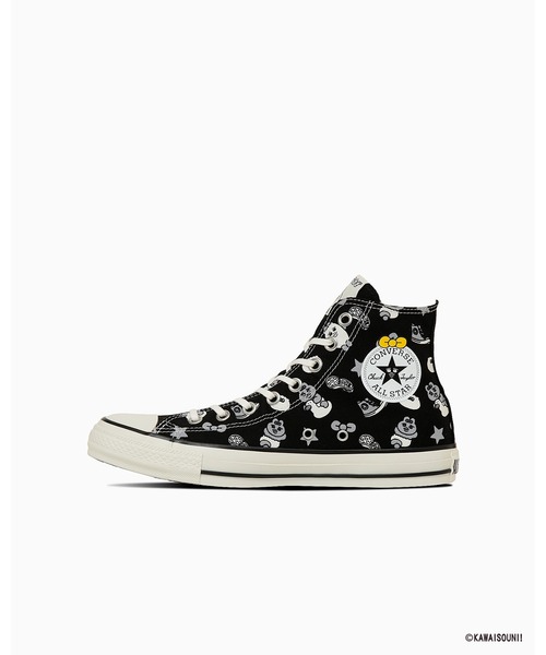CONVERSE ALL STAR(コンバースオールスター)の「ALL STAR PT HI / KAWAISOUNI! / オールスター PT HI / 可哀想に!(スニーカー・レディース・ブラック・3/3.5/4/4.5/5/5.5/6.5/7/7.5/8/8.5/9/9.5/10.5)」の1枚目の写真