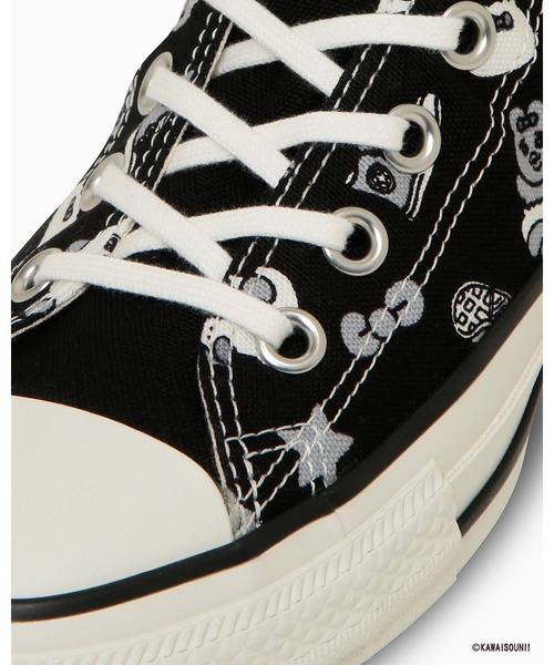CONVERSE ALL STAR(コンバースオールスター)の「ALL STAR PT HI / KAWAISOUNI! / オールスター PT HI / 可哀想に!(スニーカー・レディース・ブラック・3/3.5/4/4.5/5/5.5/6.5/7/7.5/8/8.5/9/9.5/10.5)」の7枚目の写真