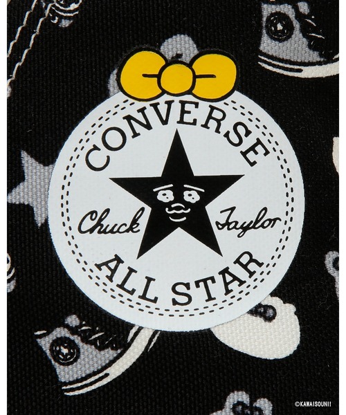 CONVERSE ALL STAR(コンバースオールスター)の「ALL STAR PT HI / KAWAISOUNI! / オールスター PT HI / 可哀想に!(スニーカー・レディース・ブラック・3/3.5/4/4.5/5/5.5/6.5/7/7.5/8/8.5/9/9.5/10.5)」の9枚目の写真