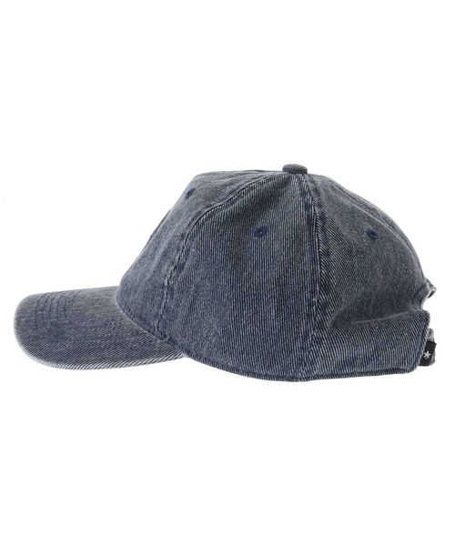 CONVERSE TOKYO（コンバーストウキョウ）の「PIGMENT DYE HEART LOGO CAP（キャップ・レディース・ブルー/ブラック/レッド・FREE）」の7枚目の写真