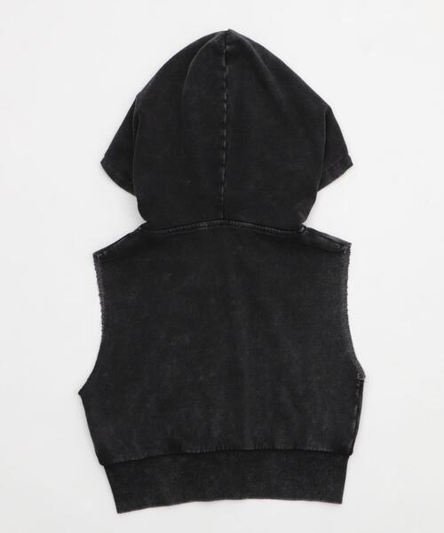 WEGO（ウィゴー）の「WEGO/ノースリーブジップパーカー（パーカー・レディース・杢グレー/スミクロ・FREE）」の16枚目の写真