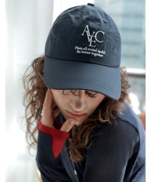 Re:EDIT（リエディ）の「[2025 SUMMER COLLECTION]ロゴ刺繍キャップ（キャップ・レディース・ネイビー/ホワイト/ブラック・FREE）」の3枚目の写真