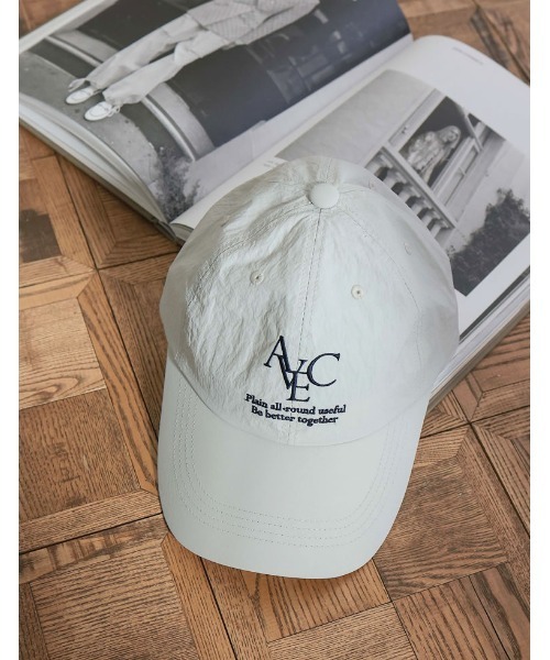 Re:EDIT（リエディ）の「[2025 SUMMER COLLECTION]ロゴ刺繍キャップ（キャップ・レディース・ネイビー/ホワイト/ブラック・FREE）」の7枚目の写真