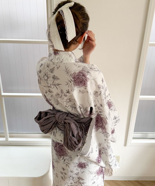 WEGO(ウィゴー)の「WEGO/【25年春夏新作】2WAY浴衣(浴衣・レディース・その他1/その他2/その他3・FREE)」の3枚目の写真